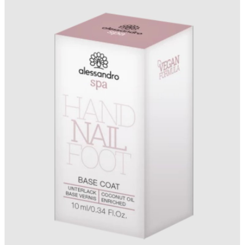 Alessandro Ridge Filler Spa Base Coat for Women Nail Polish 0.34 oz