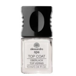 alessandro Coconut Oil Enriched nail top coat 10 ml Transparent