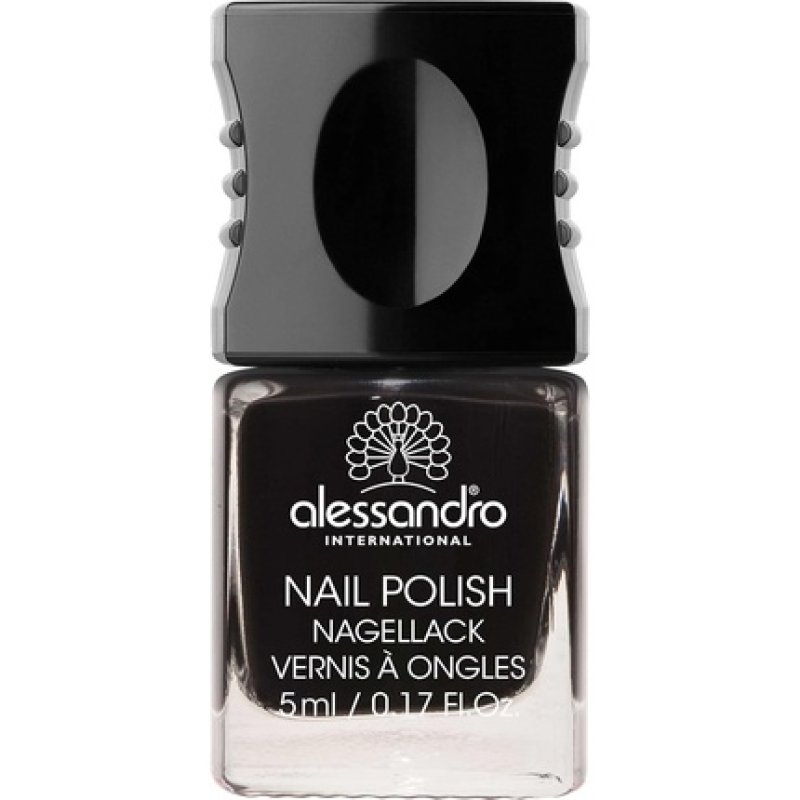 Alessandro Nail Polish 177 Midnight Black 5ml