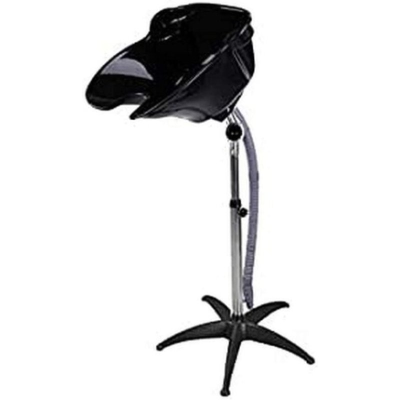 Efalock Professional Hairdresser Deep Portable Washing Basin Black 5kg