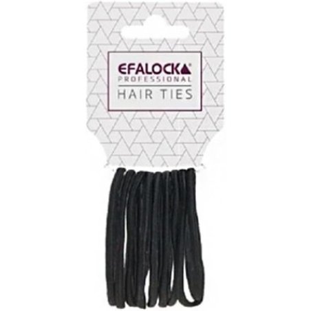 Efalock Black Elastics 55mm