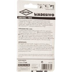 Bostik Double Adhesive Removable Strong Mounting Tape Holds Up To 75