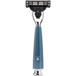 Muhle 3-Blade Razor Compatible with Gillette Blades