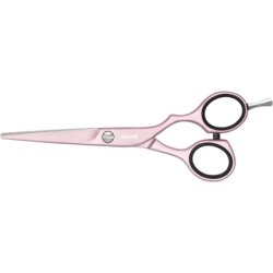 Jaguar White Line Pastel Plus Offset Hairdressing Scissors 5.5-Inch Length Rose