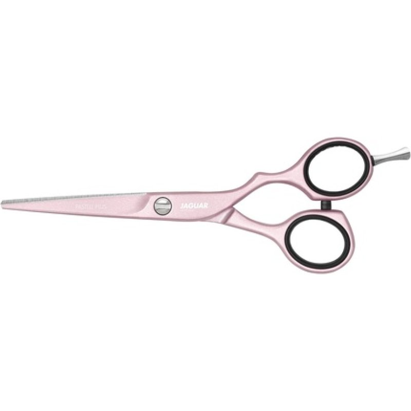 Jaguar White Line Pastel Plus Offset Hairdressing Scissors 5.5-Inch Length Rose