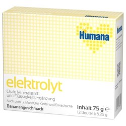 Humana Electrolyte Banana Mineral and Fluid Supplement 75g