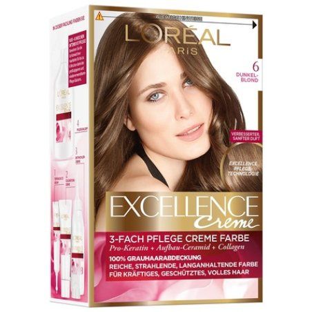 L'Oréal Paris Excellence Creme Hair Color 6 Dark Blonde