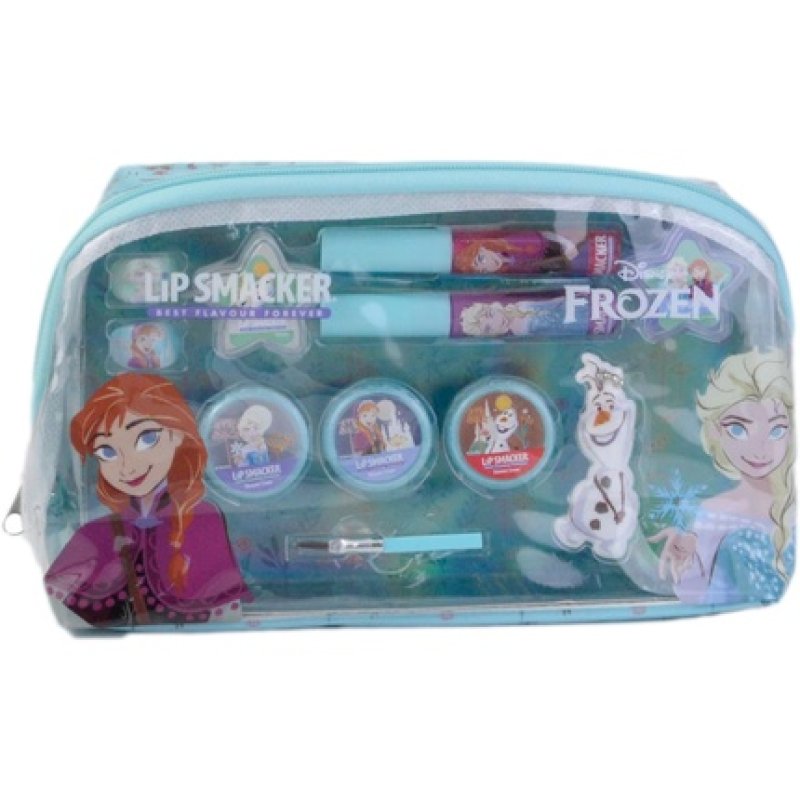 Lip Smacker Frozen Essential Makeup Bag Colorful Frozen-Inspired Makeup Giftset for Kids