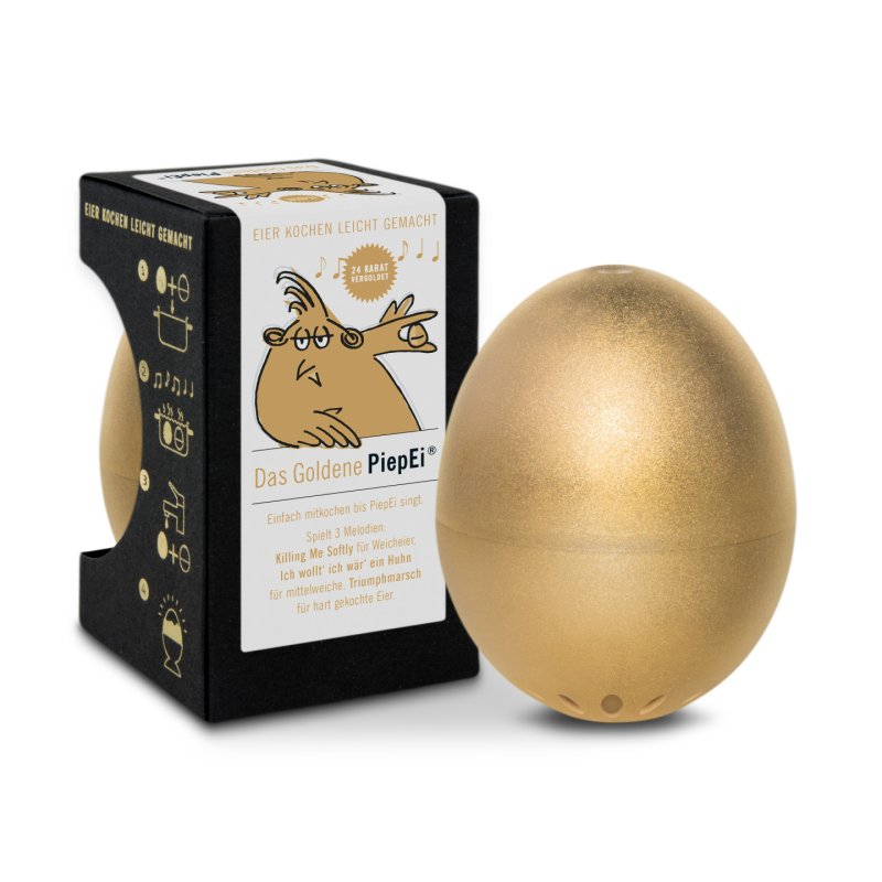 Brainstream A000045 cuiseur d'oeufs 1 œufs Or