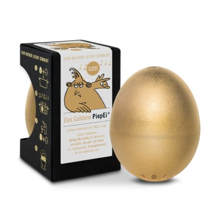Brainstream BeepEgg Egg Timer Gold