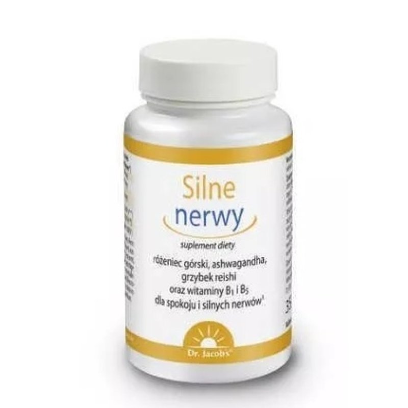 Dr. Jacobs Strong Nerves - 100 Capsules With Long Term Expiry Date