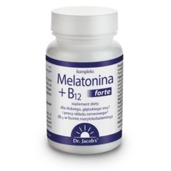 Dr. Jacob's Melatonin B12 Forte, 90 Tablets - Long Term
