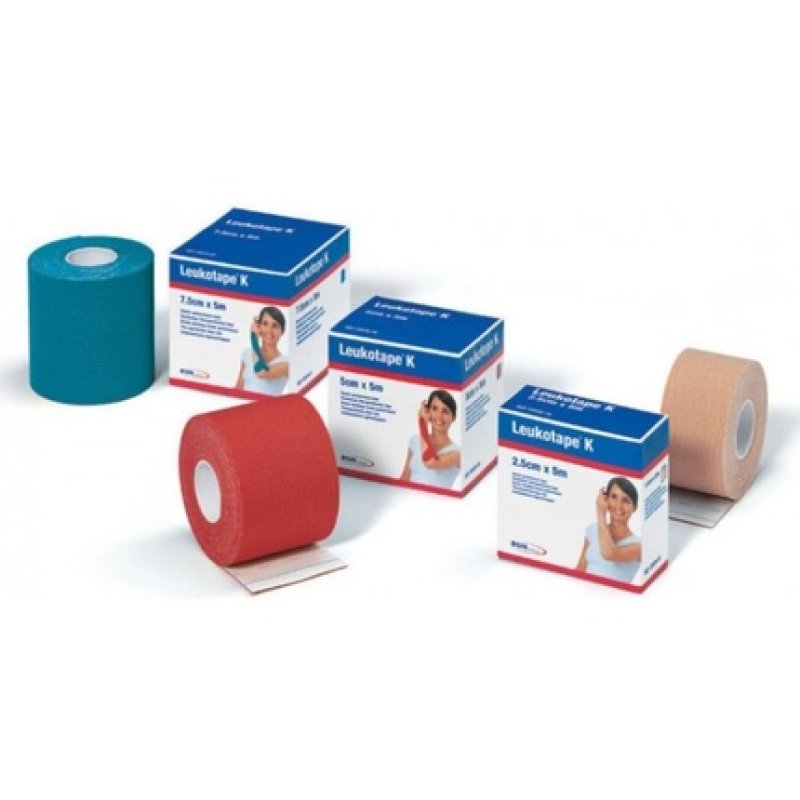 BSN Medical Leukotape K Kinesiology Tape Red 7.5cm x 4.5m