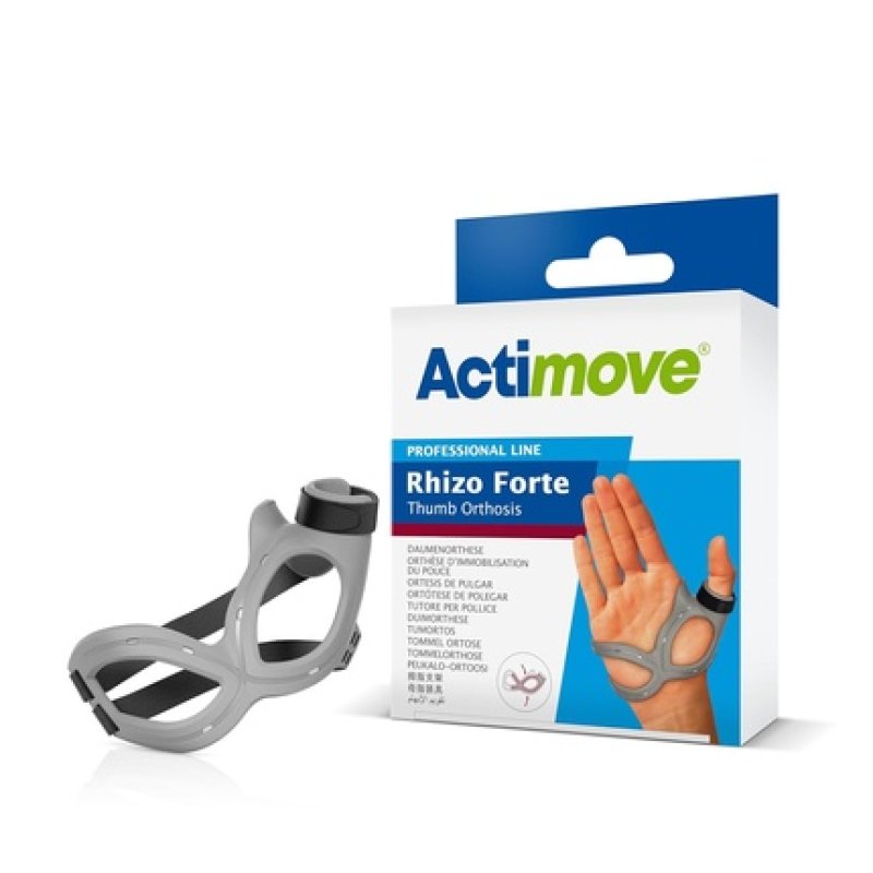 Actimove Rhizo Forte Thumb Brace Small Left Gray
