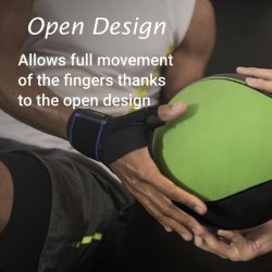 Actimove Sports Edition Thumb Stabilizer for Men and Women Pain Relief & Support Latex and Neoprene Free Black S/M