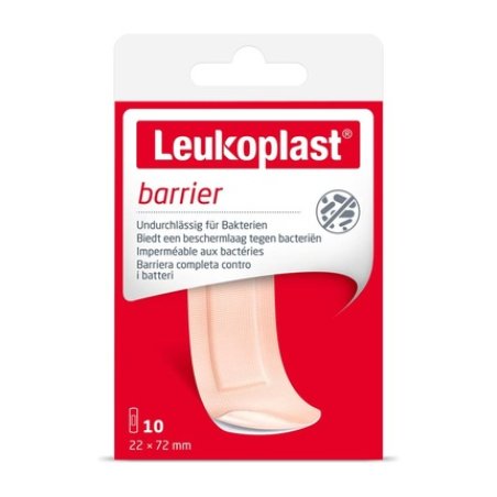 Leukoplast Barrier Strips 22x72 Mm - Medical Adhesive Strips For Wound Care