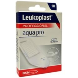 Leukoplast Aqua Pro Waterproof Plasters 72 x 19 cm - Pack of 10