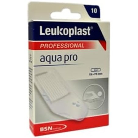 Leukoplast Aqua Pro Waterproof Plasters 72 x 19 cm - Pack of 10