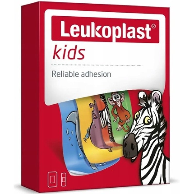Leukoplast Kids Plasters With Dressing, 12 Pieces
