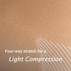 Actimove Arthritis Care Ankle Support with Heat-retaining Fabric for Men and Women - Beige Large