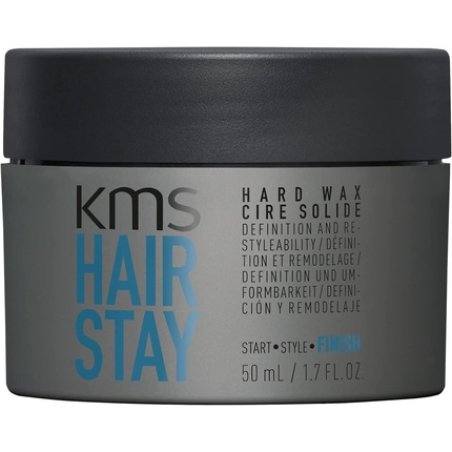 KMS Hairstay Hard Wax for All Hair Types 50ml