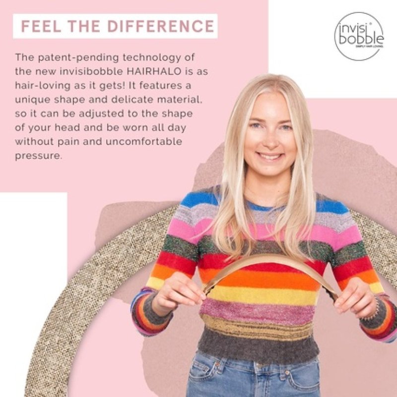 Invisibobble Adjustable Headband Hairhalo Let's Get Fizzycal