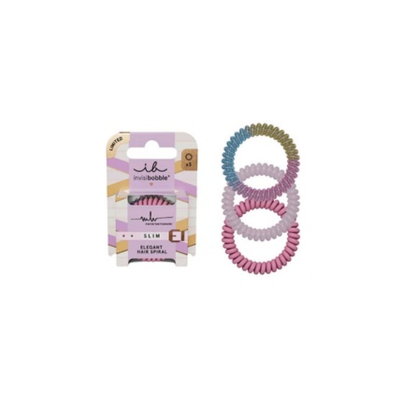 Invisibobble Elegant Hair Spiral - 3 Pieces