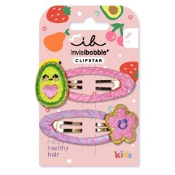 Invisibobble Hair Clip Clipstar Frutti Avocado - 2 Pieces