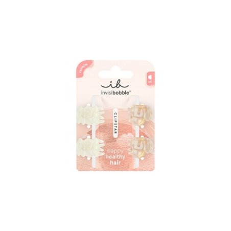 Invisibobble Hair Clip Clipstar Xs Petit Rainbow 4 Pcs