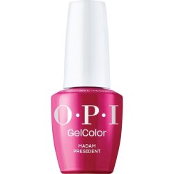 Opi Gelcolor Opaque Bright Red Creme UV Cure Gel Nail Polish