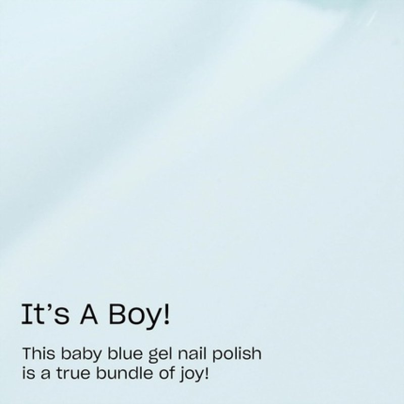 Opi Gelcolor Gel Nail Polish Opaque Soft Blue Creme UV Cure