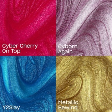 OPI Nail Lacquer Opaque Multicolor Metallic Chip Resistant Nail Polish