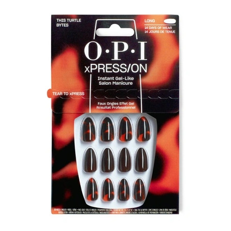 Opi Coty Faux Nails Xpress/On This Turtle Bytes