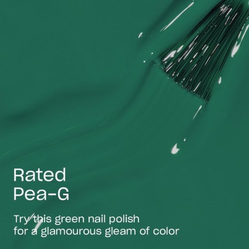 OPI Nail Lacquer Rated Pea-G Green Nail Polish Hollywood Collection 14.8ml