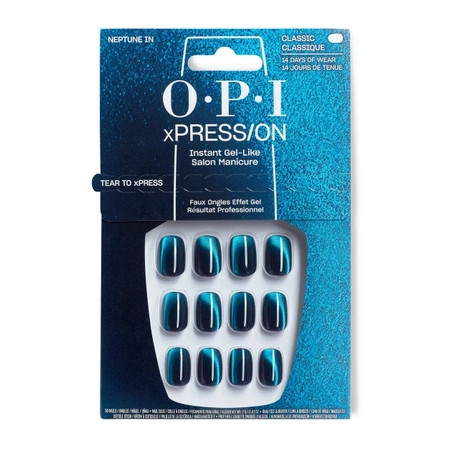 Opi Coty Faux Nails Xpress/On Neptune In Opi