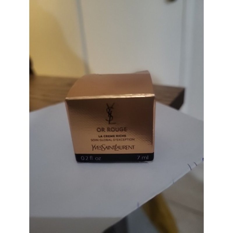 Yves Saint Laurent OR Red La Creme Riche Global Exceptional Care 0.2fl Oz 7ml