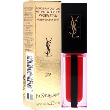 Yves Saint Laurent Vernis A Levres Water Stain Lipstick 608 Flot De Fuchsia