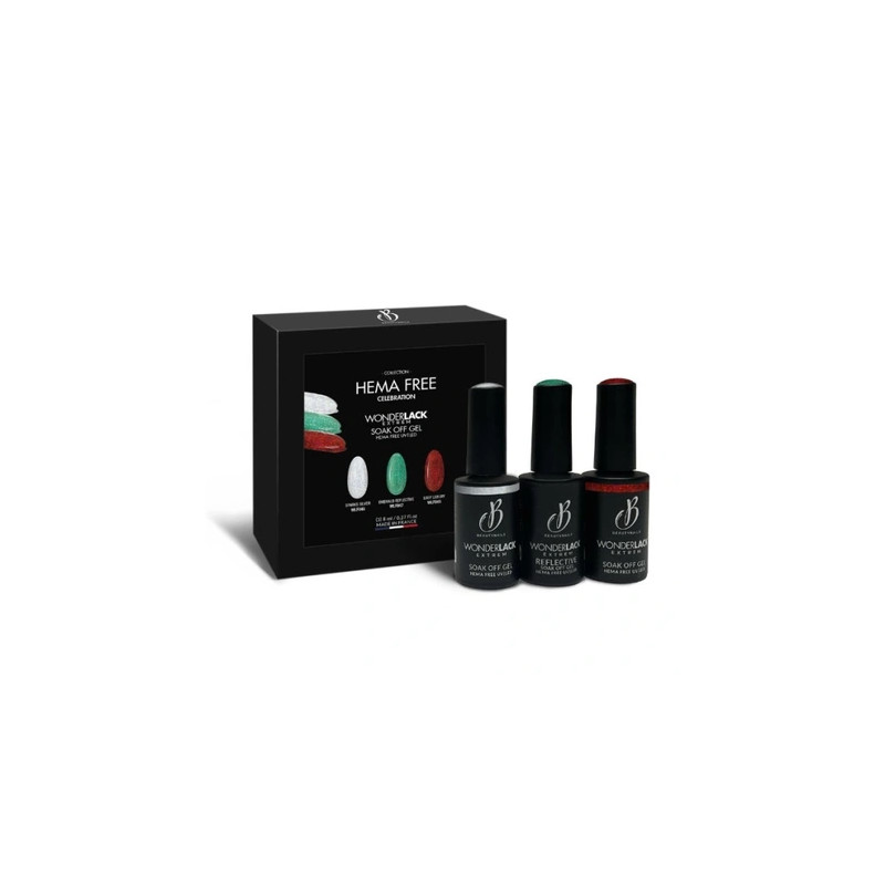 Beautynails Hema Free Coffret X3 Celebration 8ml