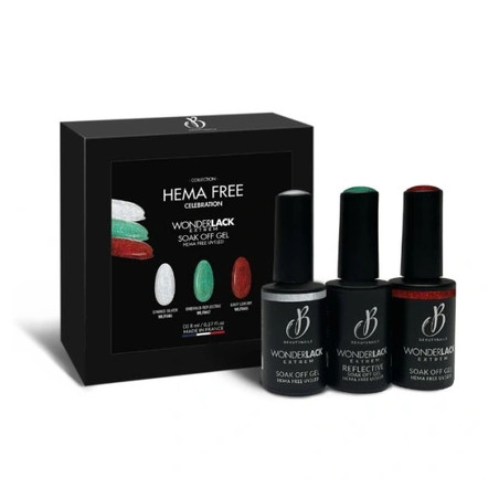 Beautynails Hema Free Coffret X3 Celebration 8ml