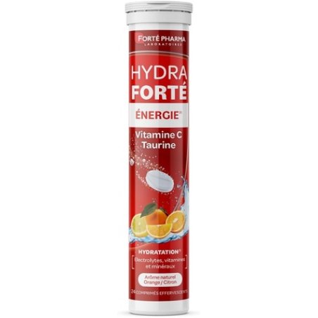 Forte Pharma Hydra Forte Energy Electrolytes Taurine Minerals Magnesium