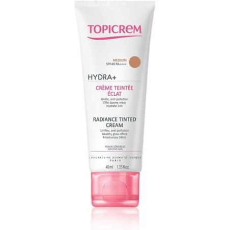 Topicrem Hydra Radiance Tinted Cream SPF 40 40ml Medium