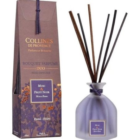 Musk and Black Fruit Scented Bouquet 100ml Glass