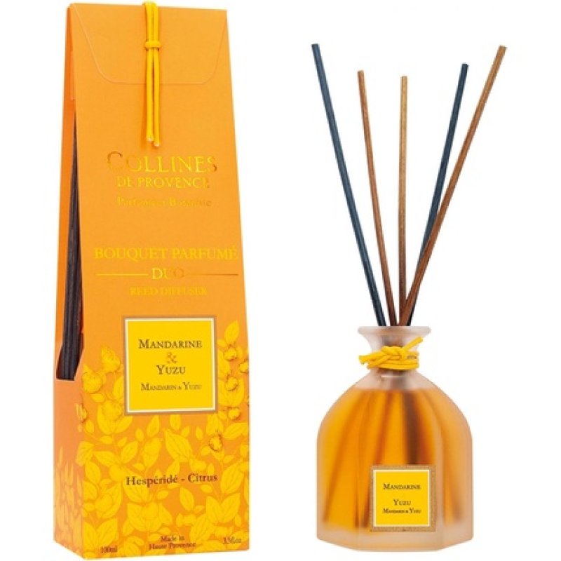 Collines De Provence Mandarin and Yuzu Fragrance Sticks 100ml