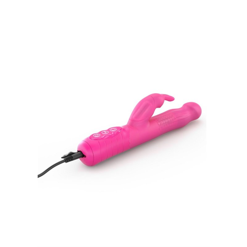 Marc Dorcel Baby Rabbit 2.0 Vibrator - Magenta Color With Dual Stimulation