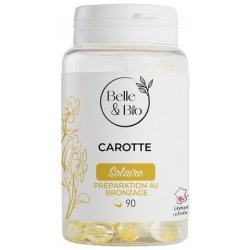 Belle & Bio Carrot Dietary Supplement with Carrot Oil 90 Capsules