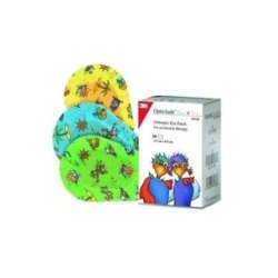 3M Opticlude Junior Eye Patches for Boys & Girls 5.7cm x 8.2cm - Pack of 20