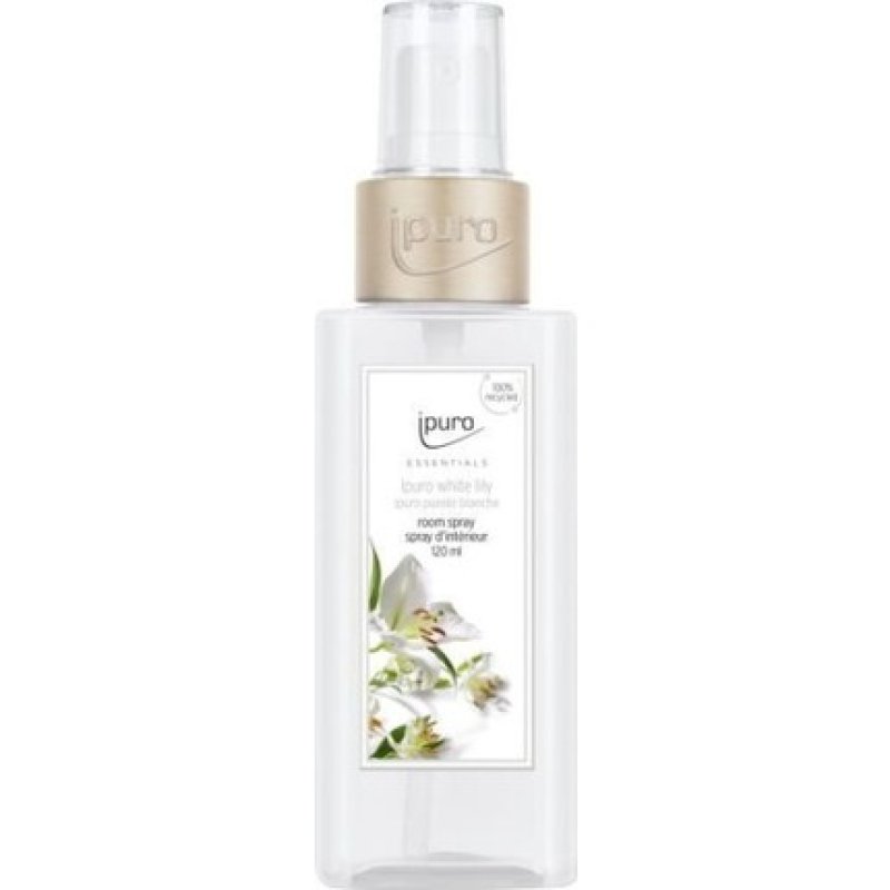 Ipuro Essentials Room Spray White Lily 120ml Air Freshener