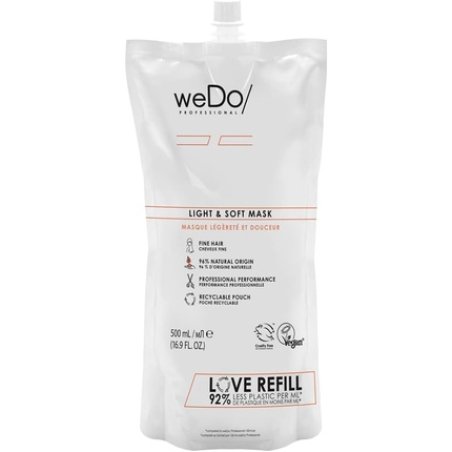 weDo Light & Soft Mask Refill 500ml - Mask for Fine Hair