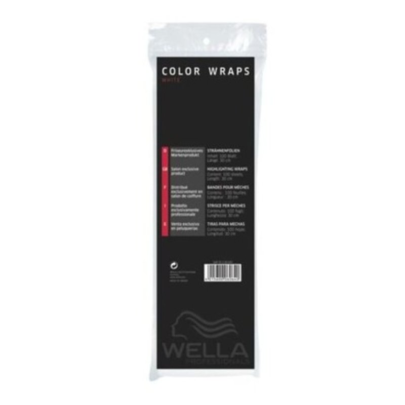 Wella Color Wrap Large 200 Pieces - 100 White and 100 Gold