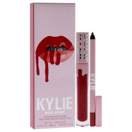 Matte Lip Kit 402 Mary Jo K for Women 0.10 oz Matte Liquid Lipstick 0.03 oz Lip Liner
